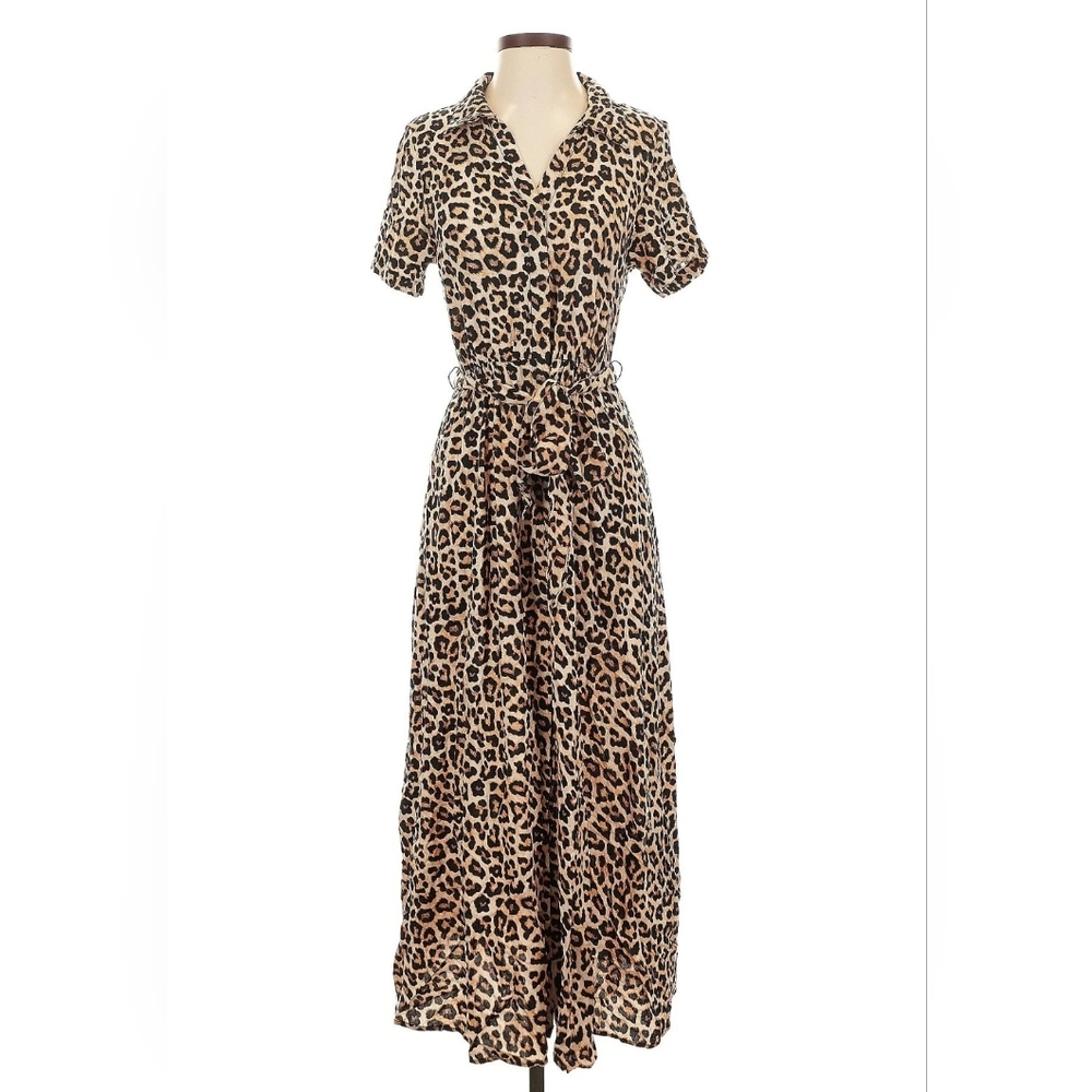 H&M Animal Print Maxi Dress